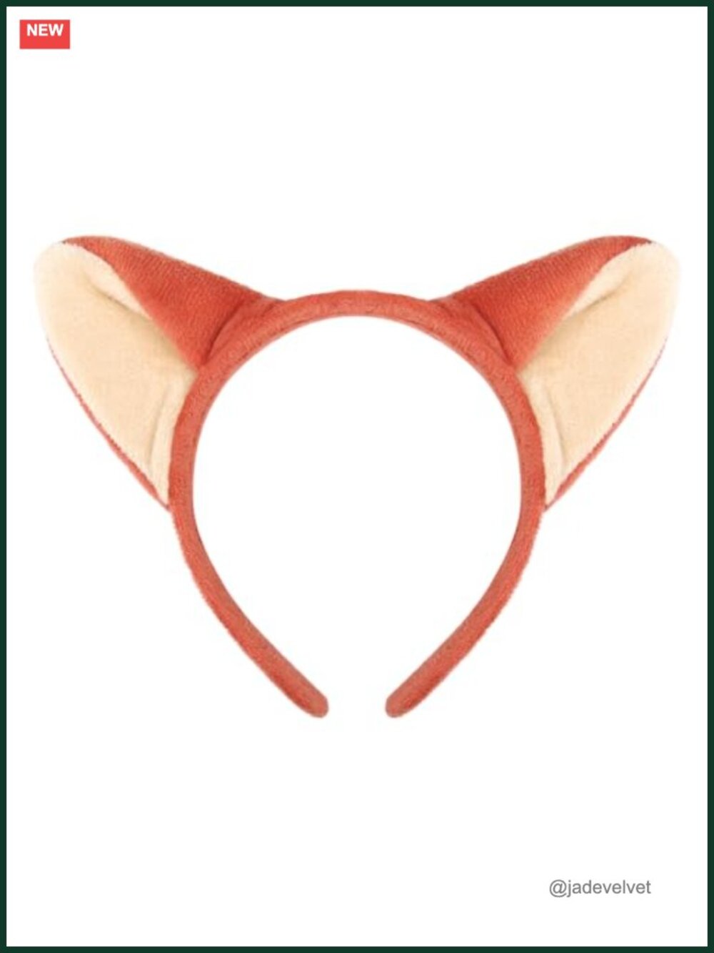 Furry Fox Ears Headband Animal Costume Hair Accessory